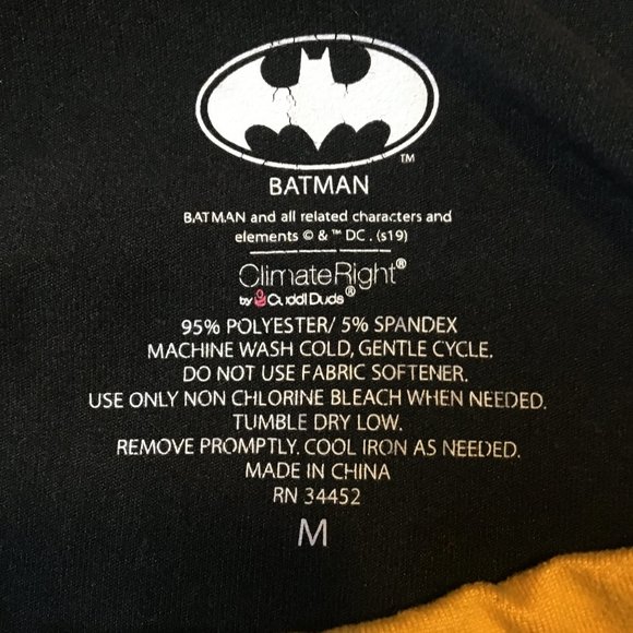 2 PIECE BATMAN WINTER UNDER CLOTHES - Picture 3 of 5